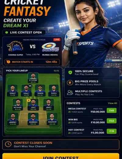 Sridevi (sridevi) fantasy cricket & matchday visual 3